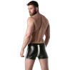 LEADER Short avec zip BRUT Noir-Blanc